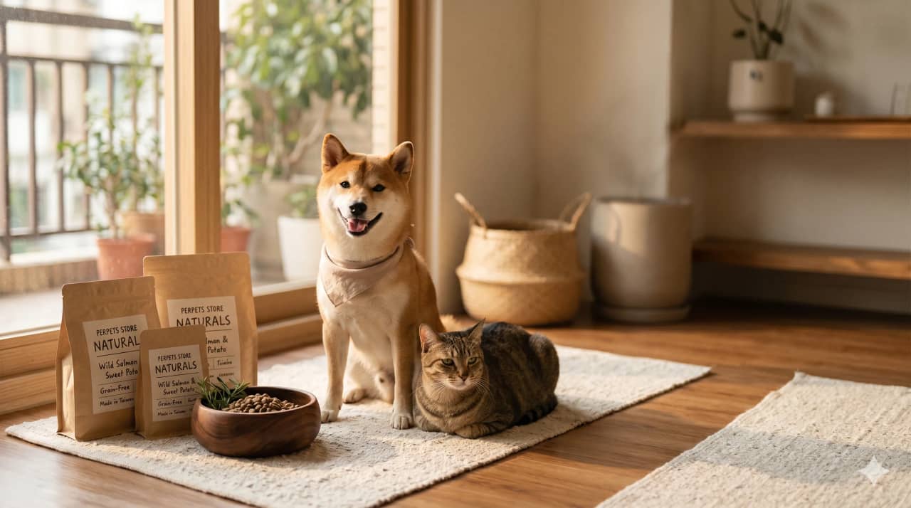 PerPetsStore 品牌形象圖