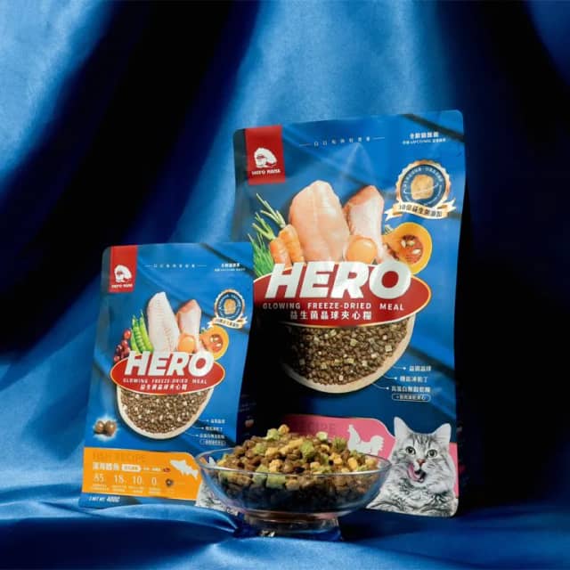 【英雄媽媽 Heromama】益生菌晶球夾心糧-全齡貓 0.4kg | 1.5kg | 4.5kg